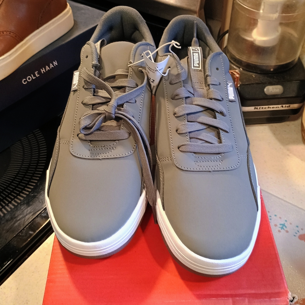 Puma Men's Gray Sneakers - Picture 6 of 7